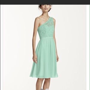 David’s bridal bridesmaid dress